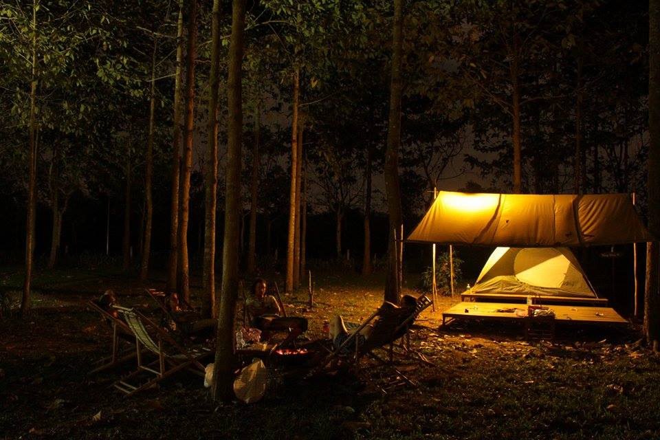 Campsite by Night
